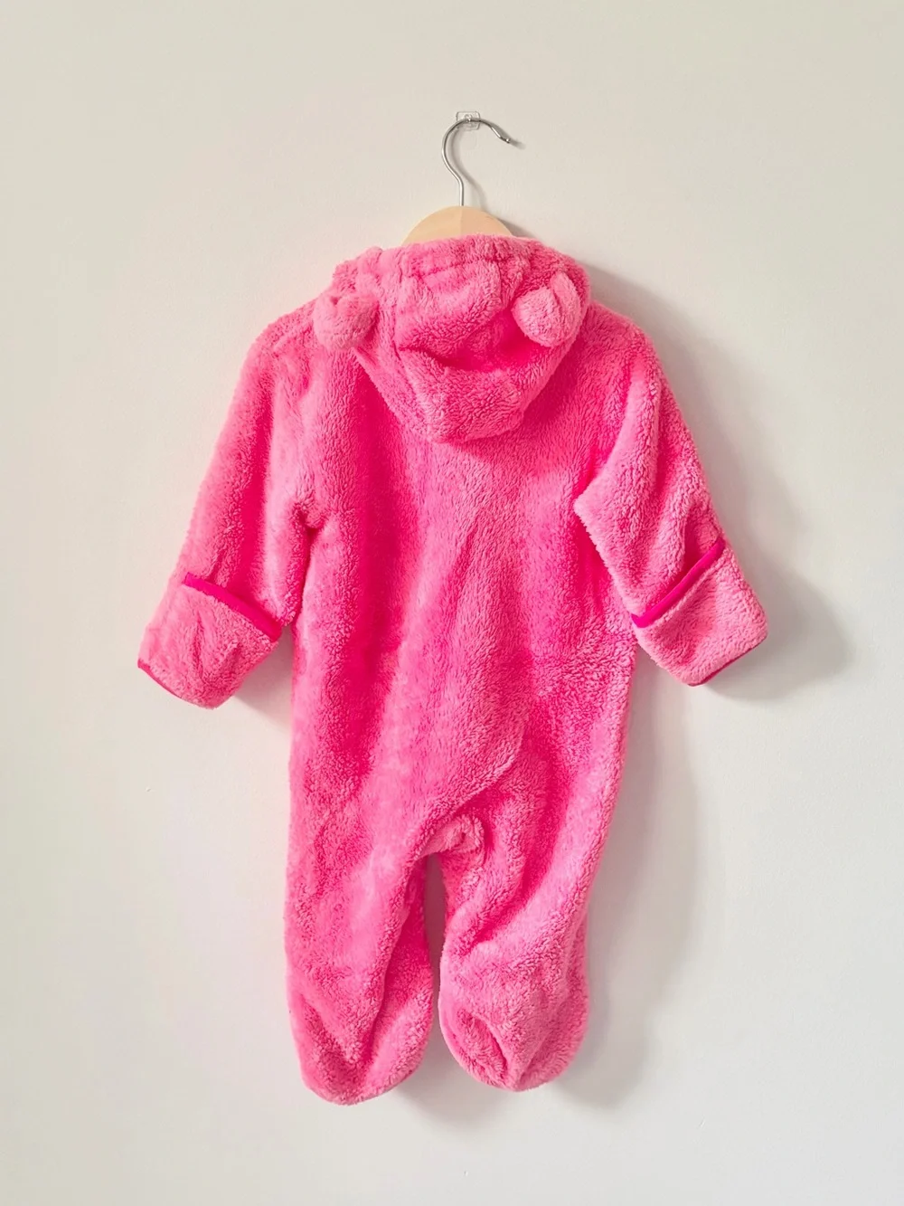Columbia Pink Baby Bear Bunting Size 6-12 Months